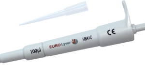 Miniature Pipette 100 uL (fixed volume, Eurolyser branded)